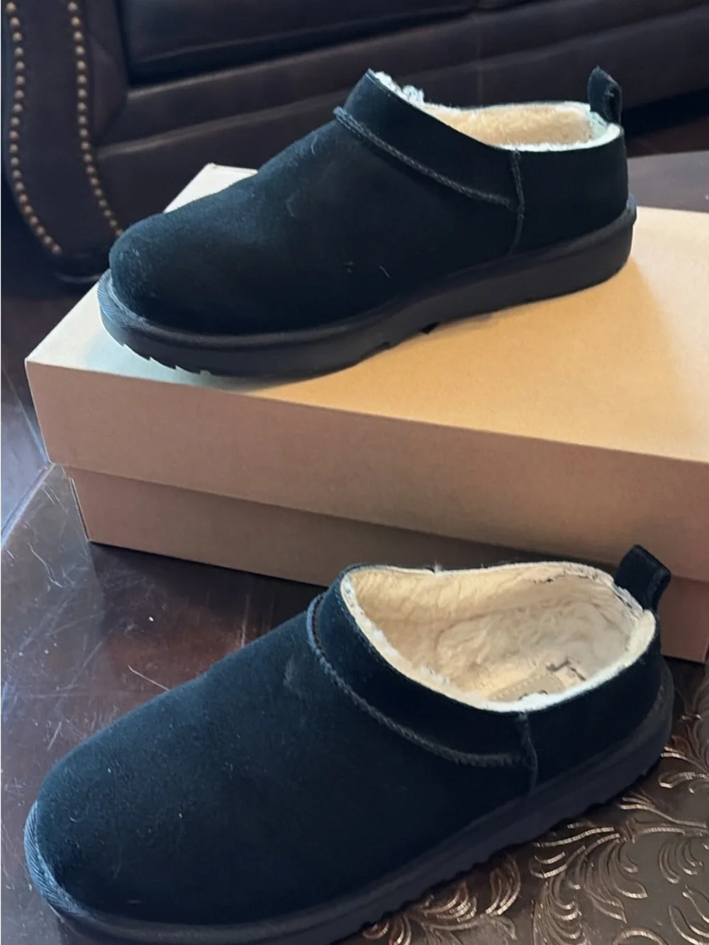 UGG slip loafers